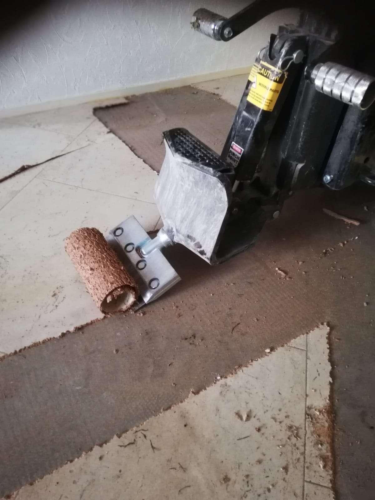 De Parketverwijderaar verwijdert uw gietvloer