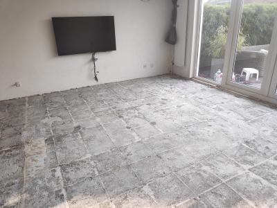 Grindvloer verwijderen 1