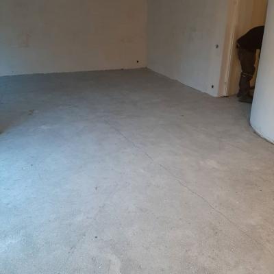 Resultaat na verwijderen parketvloer